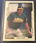 2000 Upper Deck MVP Gold Script Jason Giambi #34/50