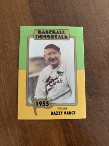 Dazzy Vance Brooklyn Dodgers Baseball Card #79