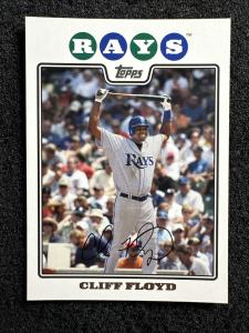 Cliff Floyd 2008 Topps Baseball Card #491