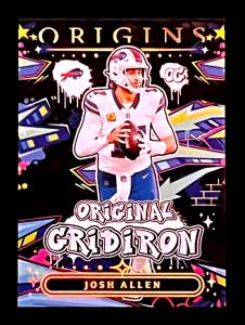 Josh Allen 2025 Panini Origins Gridiron Card