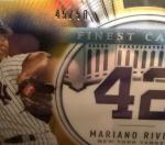 2019 Topps Finest Mariano Rivera Gold Parallel Card