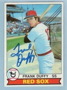 Signed Red Sox Cards from 60s to 90s