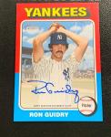 2024 Topps Heritage Ron Guidry Auto Yankees