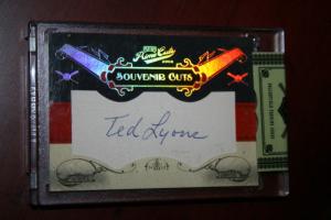 2008 Playoff Prime Ted Lyons Autograph 1/1