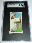 1909-11 T206 Home Run Baker Card SGC 2.5