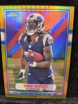 2015 Topps Chrome Mini Todd Gurley Gold Refractor