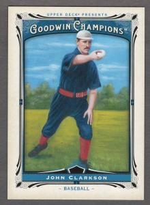 John Clarkson 2013 Upper Deck Goodwin Champions SP
