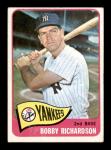 1965 Topps Bobby Richardson Baseball Card #115