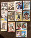 Reggie Jackson 35 Card Lot 1974-1990s