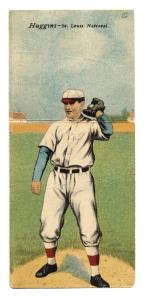 1911 T201 MECCA Double Folders Roger Bresnahan & Miller Huggins