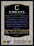 2001 SP Legendary Cuts Elmer Flick Card