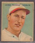 1933 Goudey Leon Goslin Card #110