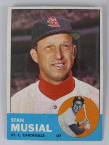 1963 Topps Stan Musial #250 Baseball Card