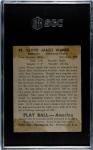 1939 Playball Lloyd Waner Card #89 SGC 1