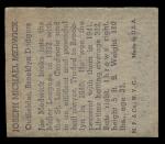 1943 M.P. & Co. Joe Medwick Baseball Card