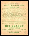 1933 Goudey Kiki Cuyler #23 Baseball Card
