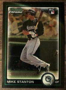 2010 Bowman Chrome Giancarlo Stanton Rookie Card