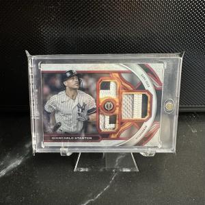 2023 Topps Tribute Giancarlo Stanton Triple Relic