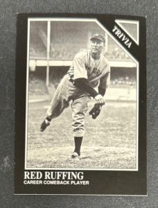1992 Red Ruffing Yankees Card #227 - Conlon Collection