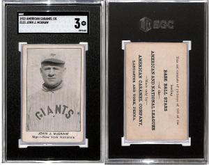 1922 E121 American Caramel HOFers & Stars Cards