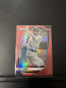 2025 Panini Prizm Earle Combs #276 Red Prizm