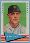 1961 Fleer #78 George Sisler St. Louis Browns
