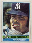 Lou Piniella 1976 Topps Baseball Card #453