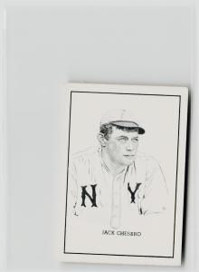 Jack Chesbro 1950-56 Callahan HOF Card