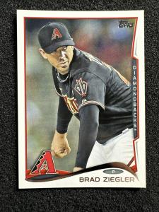 Brad Ziegler 2014 Topps Baseball Card #556