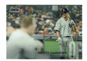 2018 Topps Stadium Club Brett Gardner Yankees Card