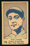 1928 W513 Tony Lazzeri Baseball Strip Card #79