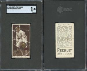 1912 T207 Roger Bresnahan HOF Recruit Card