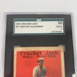 1914 Cracker Jack Grover Cleveland Alexander Card