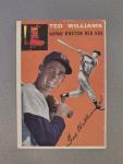 1954 Topps Ted Williams #1 White Back Card