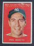 1961 Topps Phil Rizzuto MVP Card #471