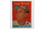 1958 Yogi Berra #370 Yankees Baseball Card