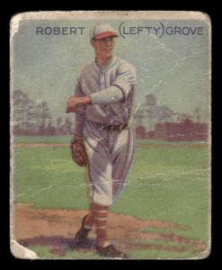 1933 Goudey Baseball Card #220 Lefty Grove