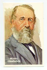 Henry Chadwick Unsigned Perez Steele Postcard