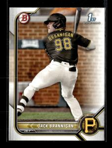 2022 Bowman Draft Jack Brannigan Pirates Card Lot