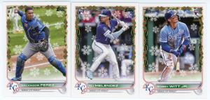 2022 Topps Holiday Kansas City Royals Team Set