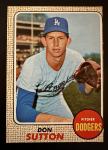 1968 Topps Don Sutton #103 Dodgers Baseball Card