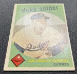 1959 Topps Duke Snider #20 Vintage Card