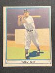 1941 Play Ball Mel Ott #8 Giants Card