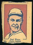 1928 W513 Baseball Strip Card Paul Waner