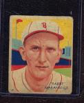 1934 Diamond Stars Rabbit Maranville Boston Braves Card