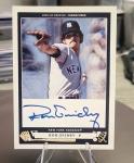 2005 Upper Deck Ron Guidry Autograph Card