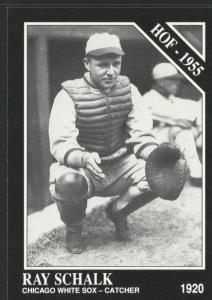Ray Schalk 1991 Conlon Collection HOF Card