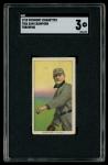 1910 T206 Sam Crawford Detroit Tigers HOF Card