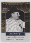 2008 Upper Deck Joe McCarthy Yankee Stadium Card