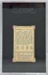 1911 T205 Piedmont Bobby Wallace Card SGC 3